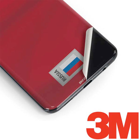 Russia Soccer Flag Galaxy S9 Plus Skin